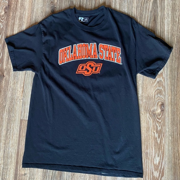 Oklahoma State | Shirts | Oklahoma State University Black Tshirt | Poshmark